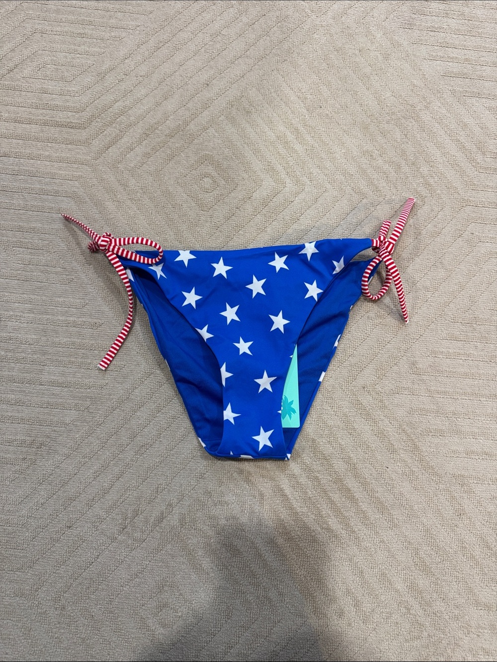calzedonia Blue Star Print Tie-Side Bikini Bottoms
never worn 
size s